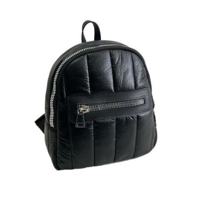 Siyah  Boli Paraşüt Kumaş Sırt Çantası